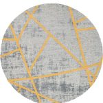 שטיח מנילה HAILEY צהוב