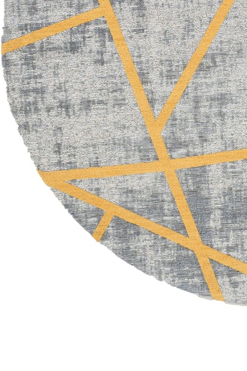 שטיח מנילה HAILEY צהוב