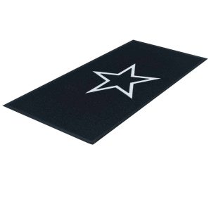 שטיח כניסה שחור STAR