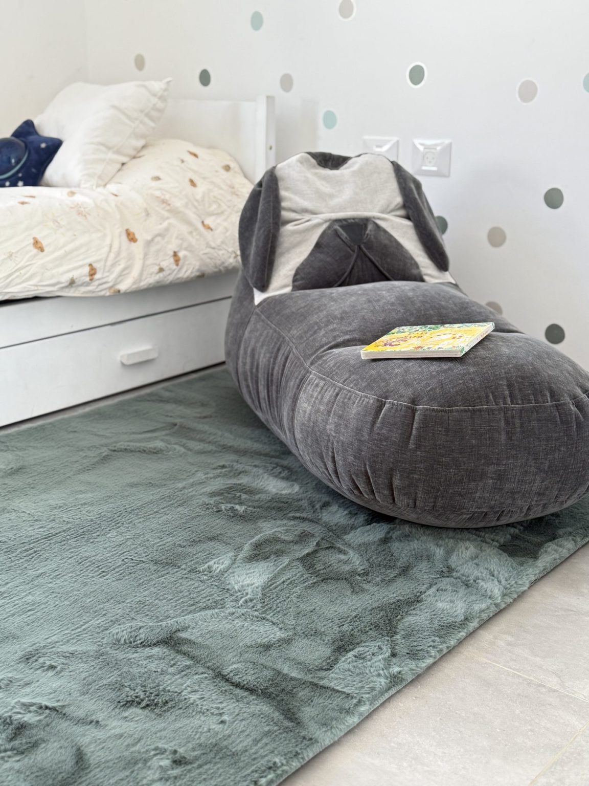 שטיח שאגי מויו MO45 ירוק