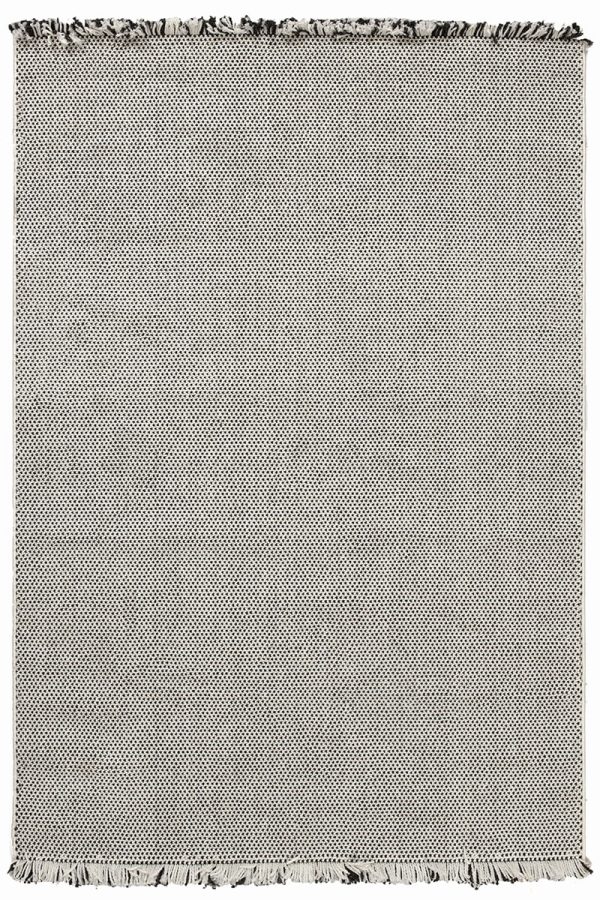 שטיח לופ PLZ-401 לבן אפור