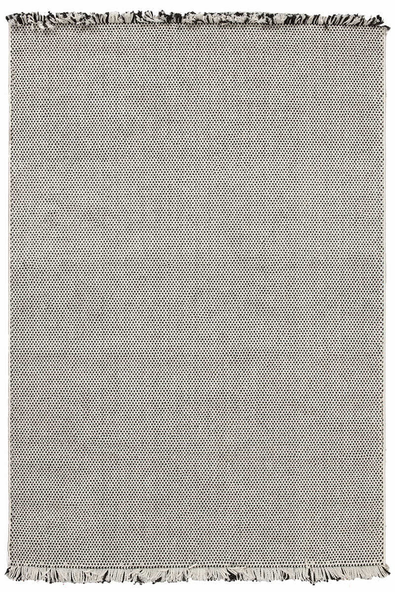 שטיח לופ PLZ-401 לבן אפור