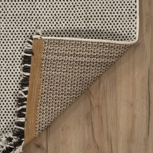 שטיח לופ PLZ-401 לבן אפור