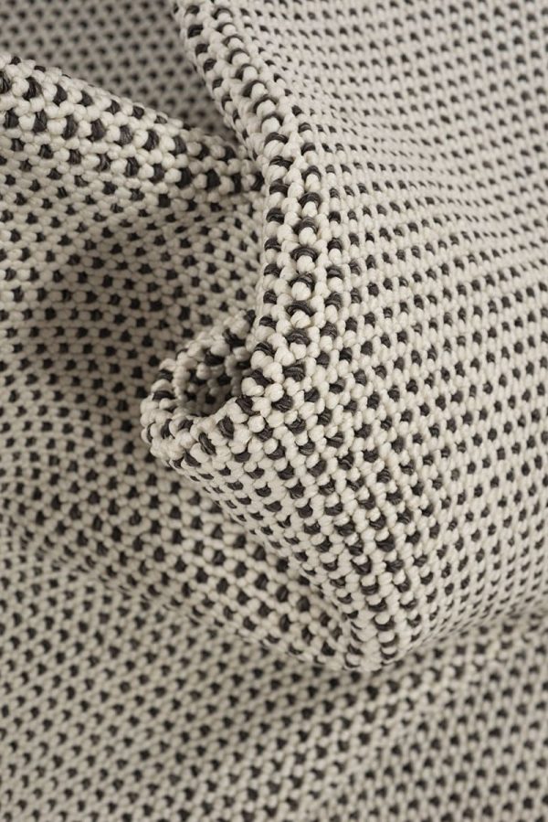 שטיח לופ PLZ-401 לבן אפור