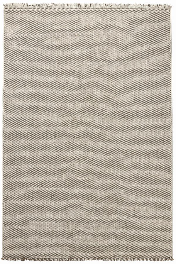 שטיח לופ PLZ-400 לבן בז'