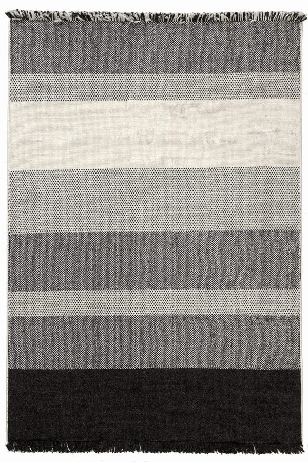 שטיח לופ PLZ-404 לבן אפור