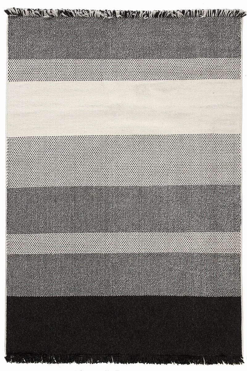 שטיח לופ PLZ-404 לבן אפור