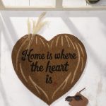 שטיח כניסה לב