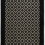 שטיח מנילה ETNID שחור לבן