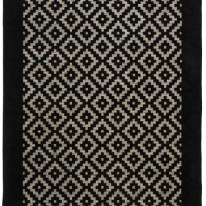 שטיח מנילה ETNID שחור לבן