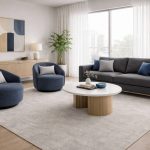 שטיח סלין 6572X שמנת אפור