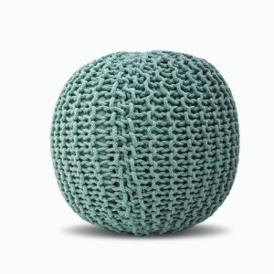 פוף BELLO ירוק אקווה