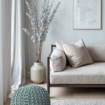 פוף BELLO ירוק אקווה