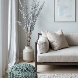 פוף BELLO ירוק אקווה