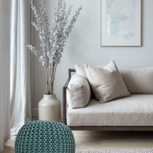 פוף BELLO ירוק פטרול