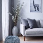 פוף BELLO כחול שמיים