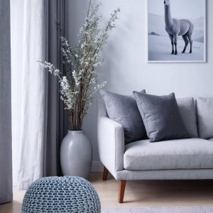 פוף BELLO כחול שמיים