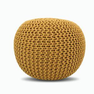 פוף BELLO צהוב חרדל