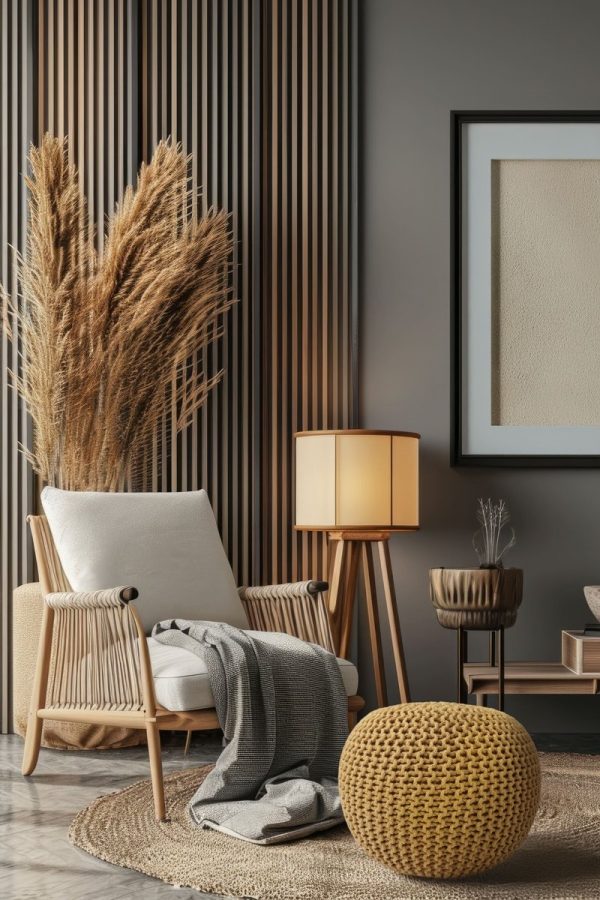 פוף BELLO צהוב חרדל