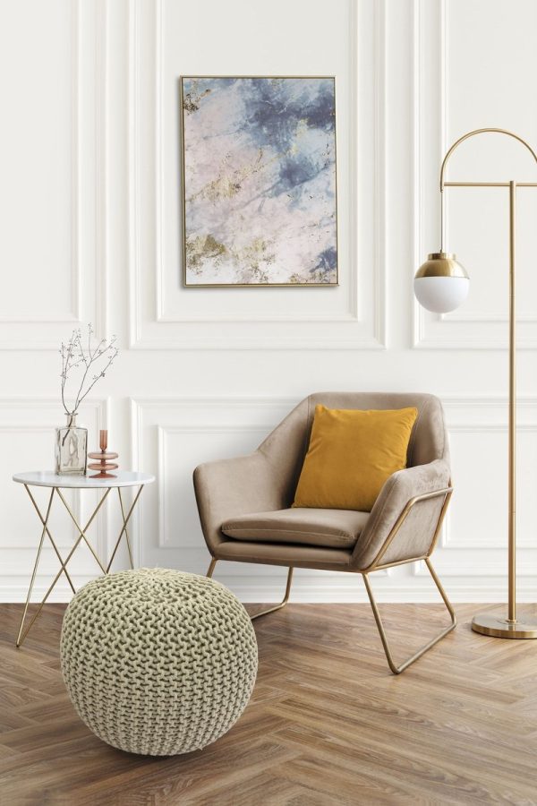 פוף BELLO ירוק פיסטוק