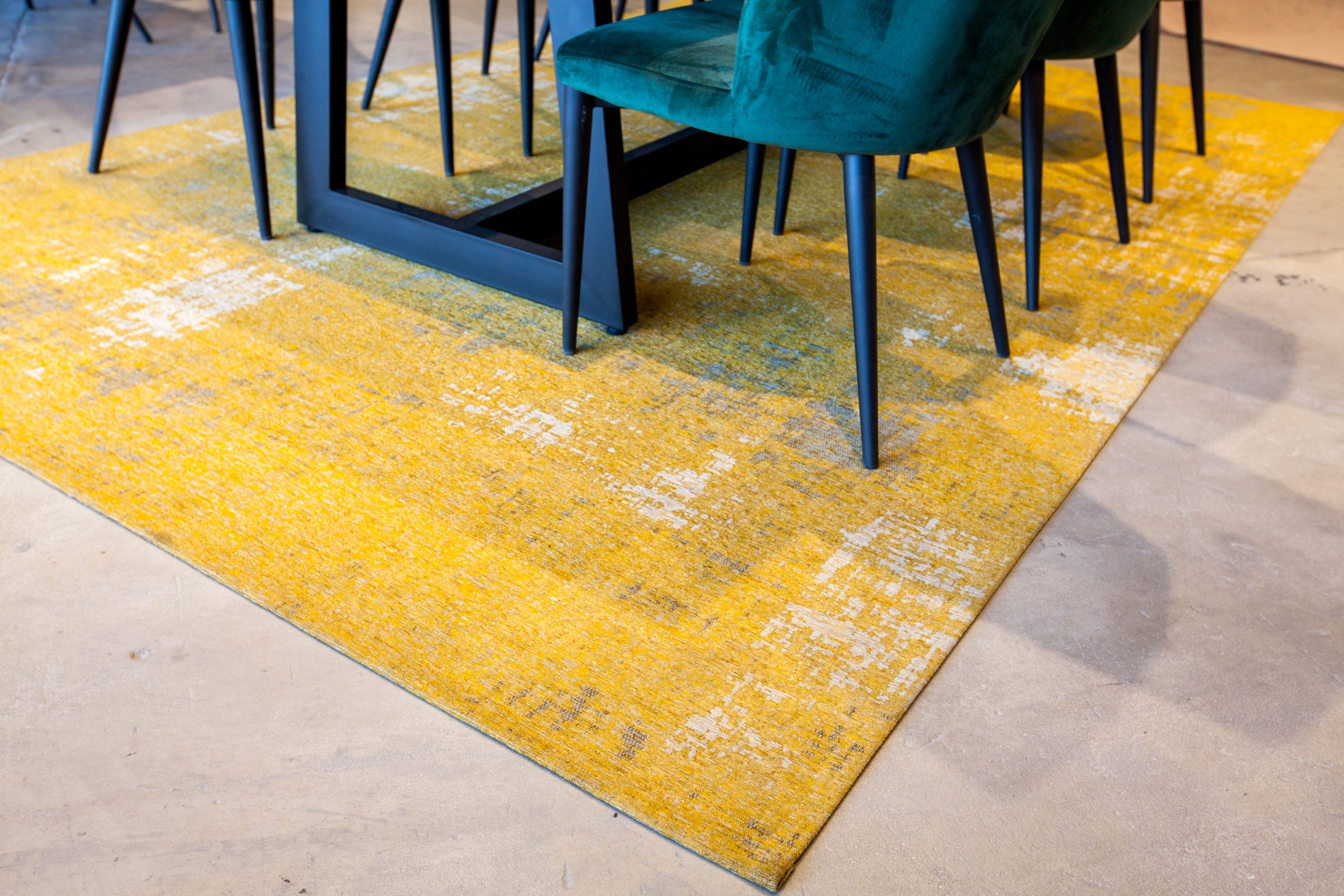 שטיח קרלוצ'י RUBI צהוב