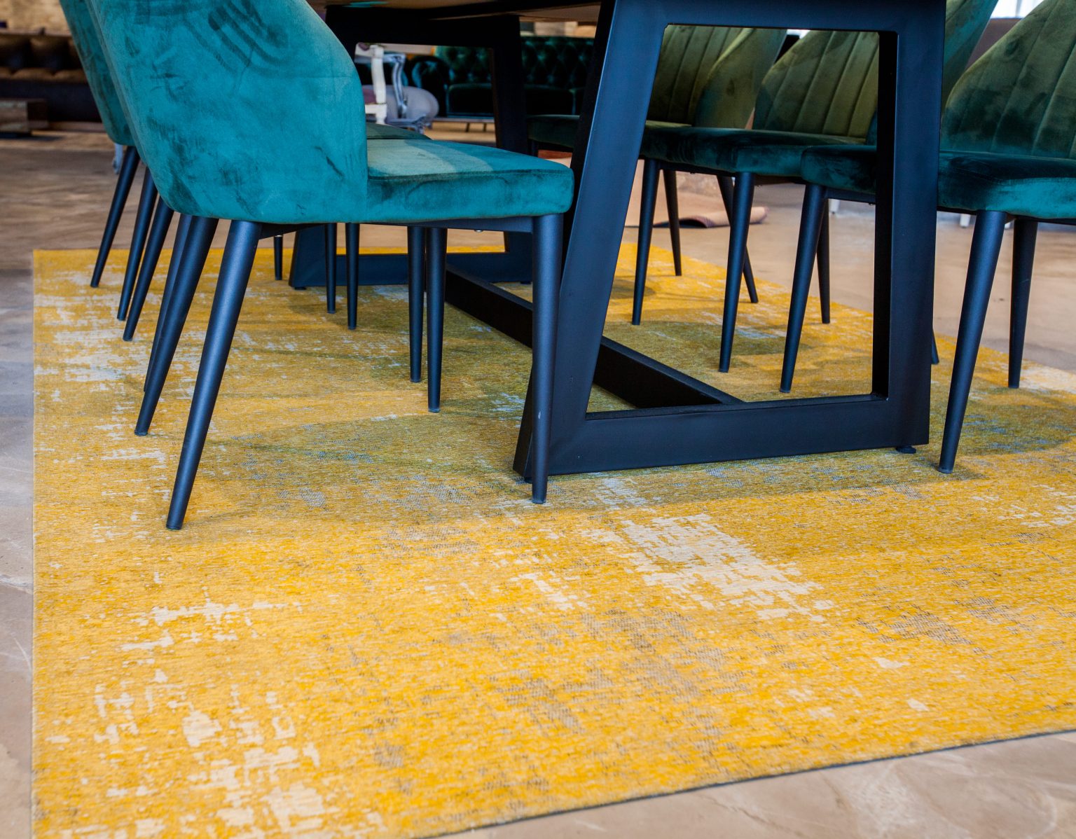 שטיח קרלוצ'י RUBI צהוב