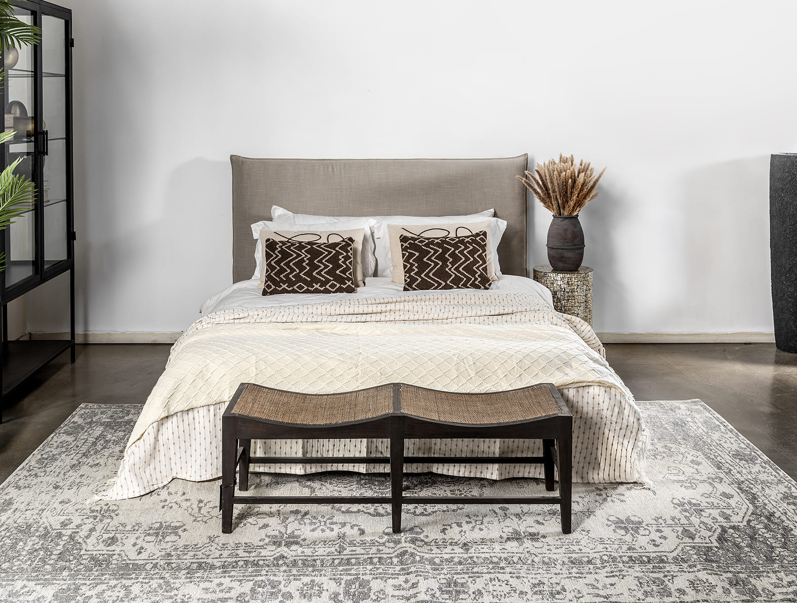 שטיח קרלוצ'י דגם Kimar אפור