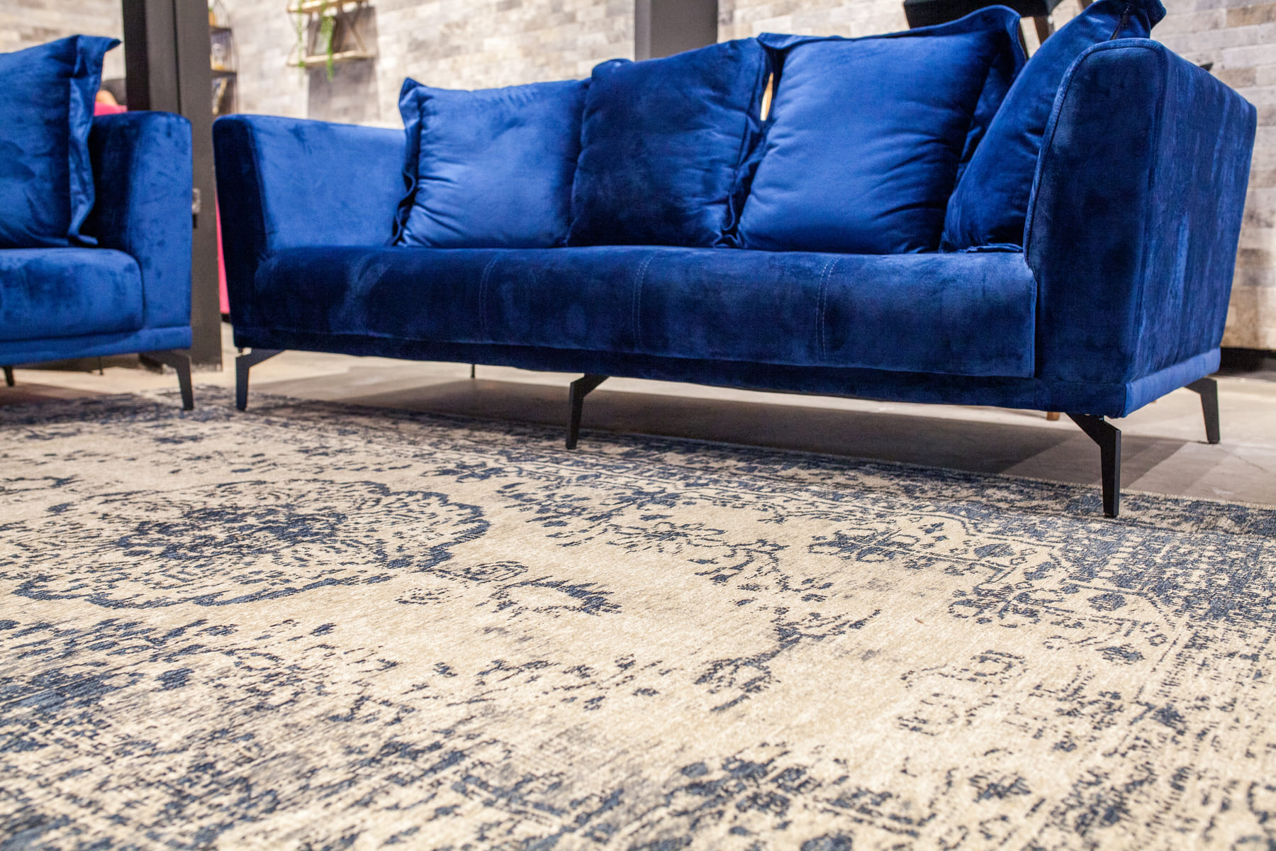 שטיח קרלוצ'י דגם Kimar כחול