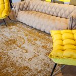 שטיח קרלוצ'י דגם Kimar צהוב 1