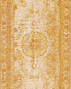 שטיח קרלוצ'י דגם Kimar צהוב ראנר