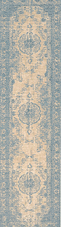 שטיח קרלוצ'י דגם Kimar תכלת ראנר