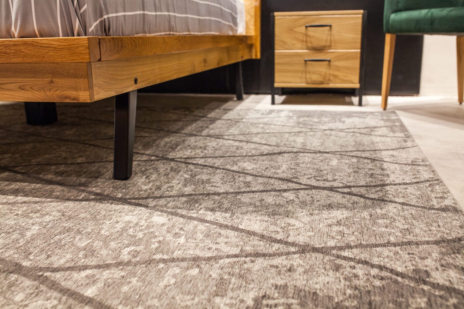 שטיח קרלוצ'י דגם SPIRA אפור