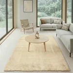 שטיח ג'קי שמנת, Sunroom , Scandi Neutrals, Modern, Studio Clean, styled props.