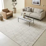 שטיח מאטיס MT02, Living Room, Scandi Neutrals, Modern, Studio Clean, styled props.