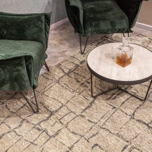 שטיח אופל דגם Hariet צבע בז' אפור