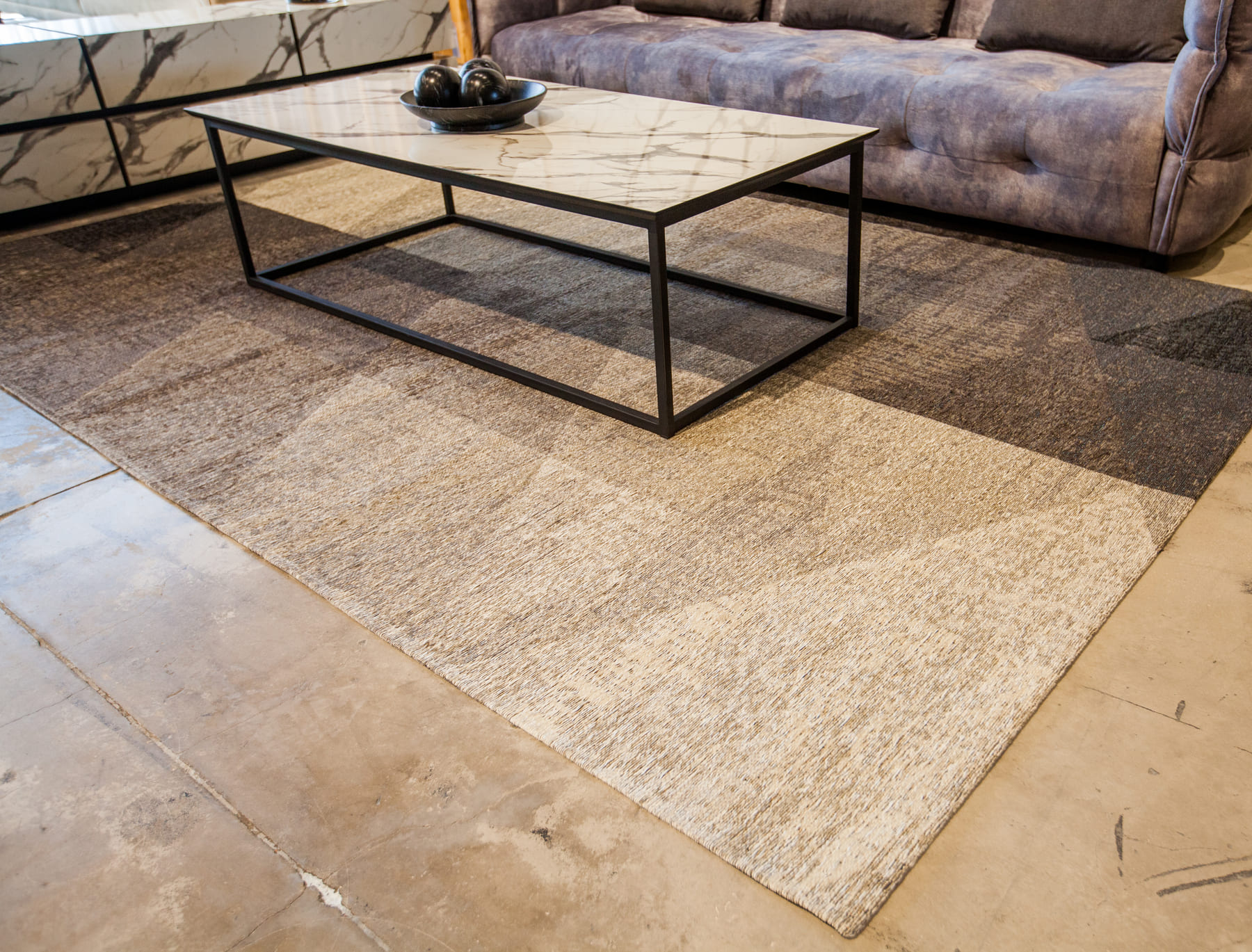 שטיח אופל דגם Nika צבע אפור