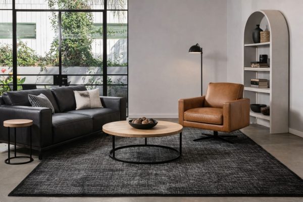 שטיח קרלוצ'י TAPAL שחור