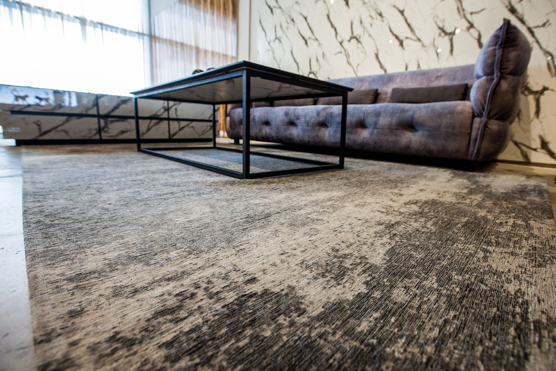 שטיח קרלוצ'י דגם Borella צבע אפור