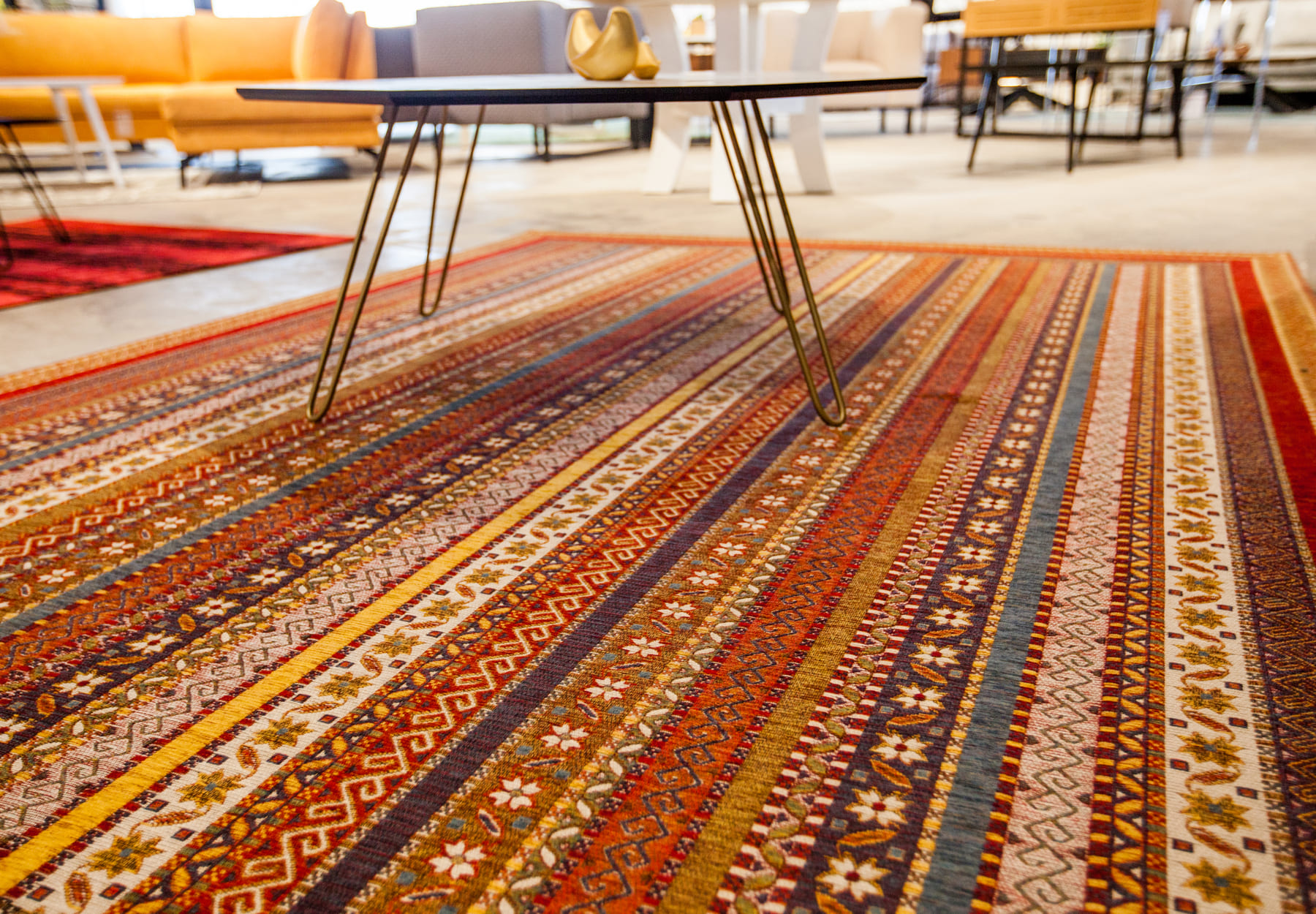 שטיח קרלוצ'י דגם Serafian שהאל פרסי צבעוני