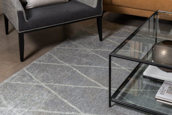 שטיח קרלוצ'י דגם Spira כסף גליה ארמוני